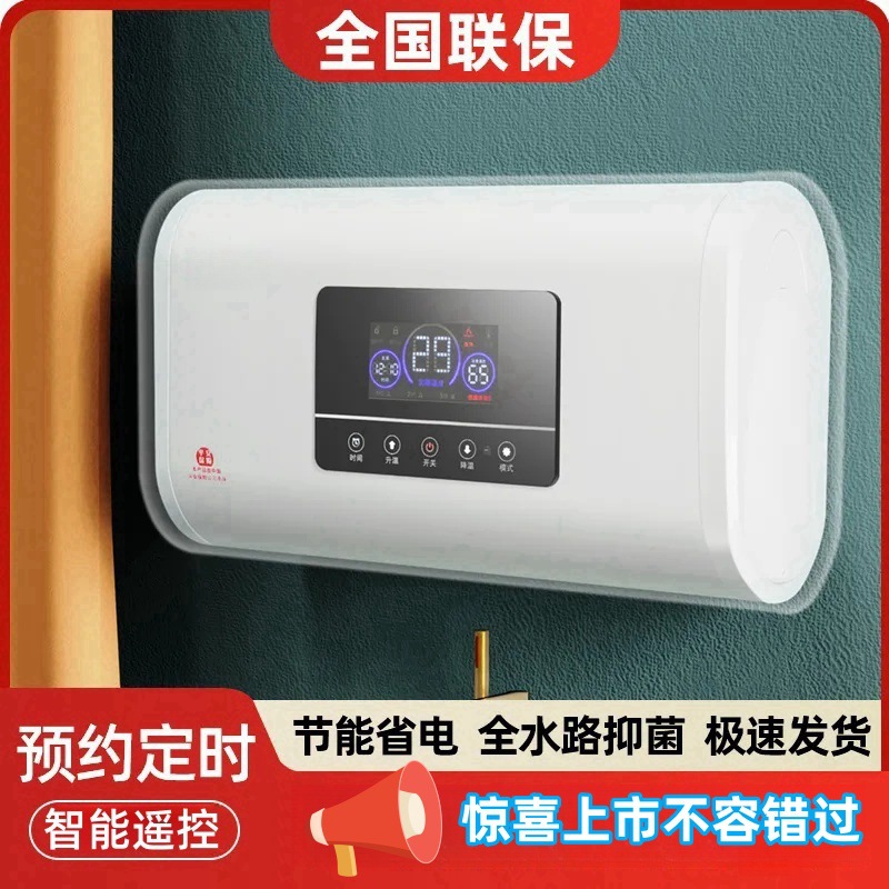 Intelligent Display Remote Control Electric Water Heater Household Water Storage Bath Constant Temperature High Power Water Heater 3000W