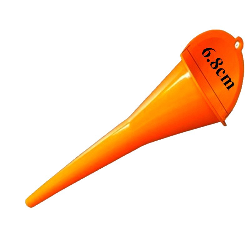 Manufacturer Small Long Mouth Plastic Funnel Oil Funnel Car Wash Motorcycle Plastic Refueling Funnel Extended Small Funnel