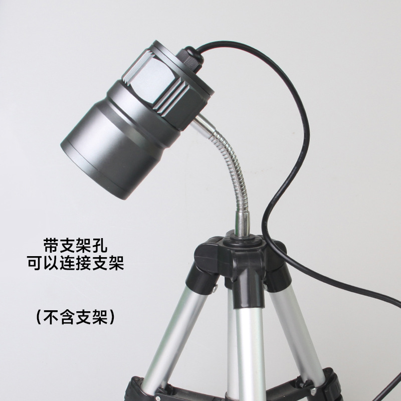 Fishing Night Fishing Photo Float Light 5V12V Fishing Spotlight Zoom Dual Light Super Bright USB Blue Light Night Fishing Light Aurora Cannon Large