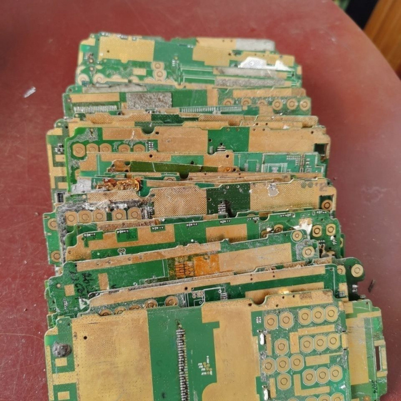 Gold Content Material, Gold Washing Scrap, Motherboard Scrap, Second-Hand Mobile Phone Digital Alchemy, Gold Digital Components Extraction, Gold Plating