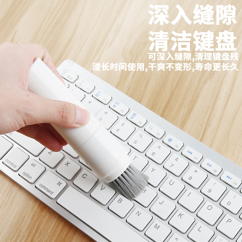 Cross-border multifunctional Bluetooth headset cleaning pen for Airpods earbuds mobile phone keyboard cleaning brush suit