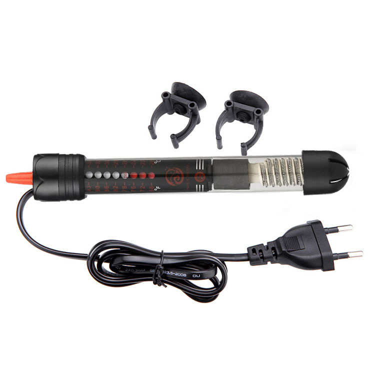 Fish tank heating rod aquarium automatic thermostat Rod heating rod precision glass temperature control thermostat Rod European standard US cross-border