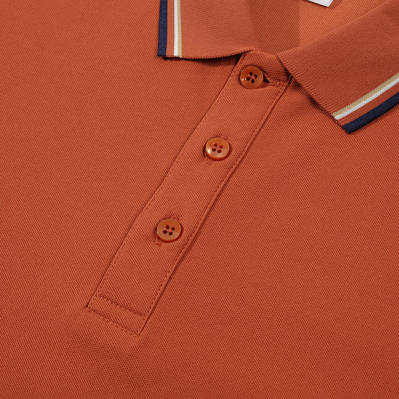 Contrast Color Lapel Polo Shirt Work Uniform Custom Corporate Workwear Printed Logo Embroidery Summer Short-Sleeve Advertising Shirt