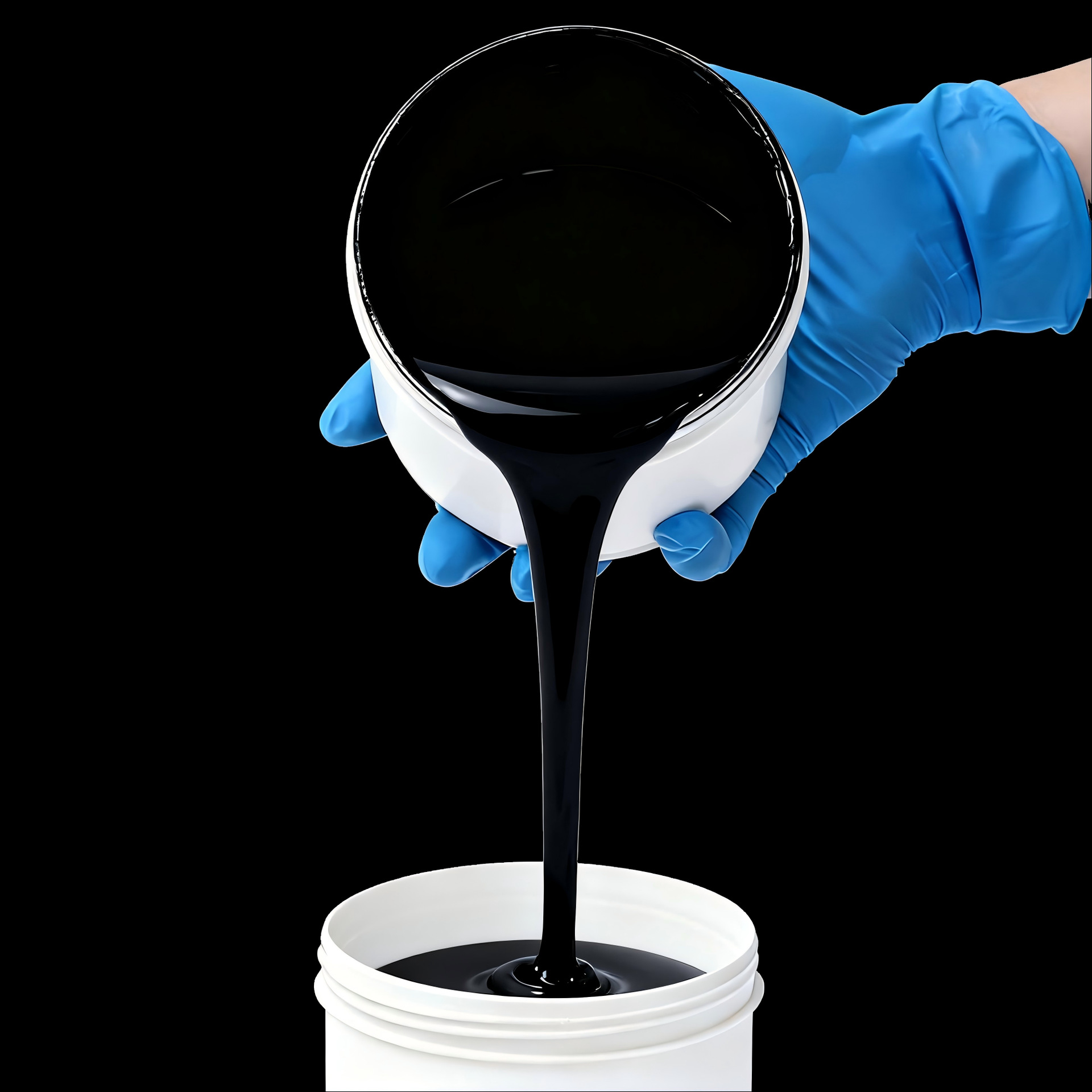 Two-Component Low-Temperature Glass Screen Printing Ink, Resistant to Boiling Water, Acid and Alkali, High Coverage, Uv Curing, Touch Screen Ink