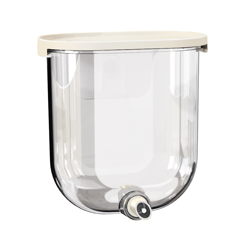 Parrot Water Dispenser for Cockatiels with Flat Lid, Automatic Water Bottle for Mynas, Small Sun, and Lovebirds