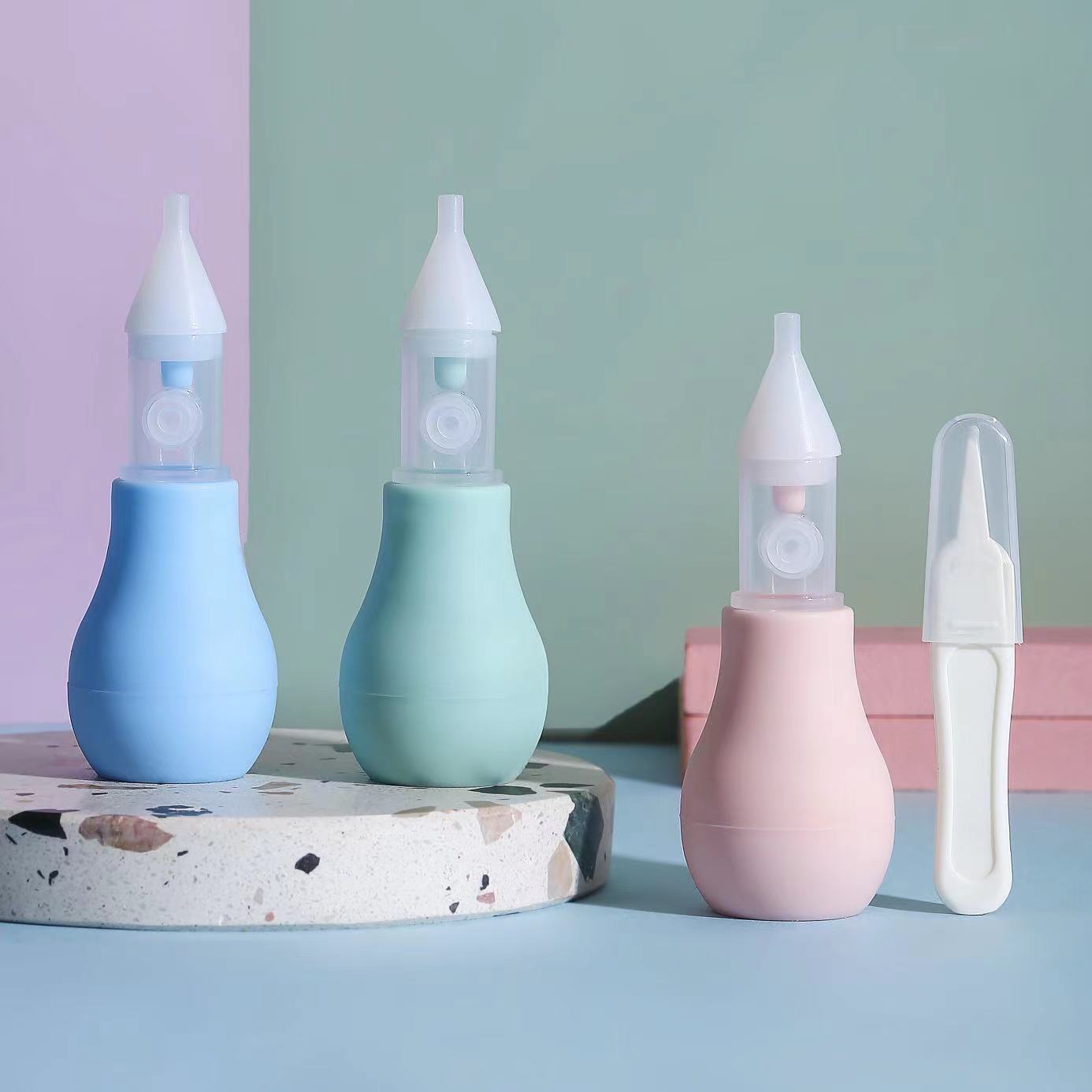 Baby Nasal Aspirator, Baby Anti-Reflux Design Nasal Aspirator, Newborn Snot Cleaner, Spot Wholesale