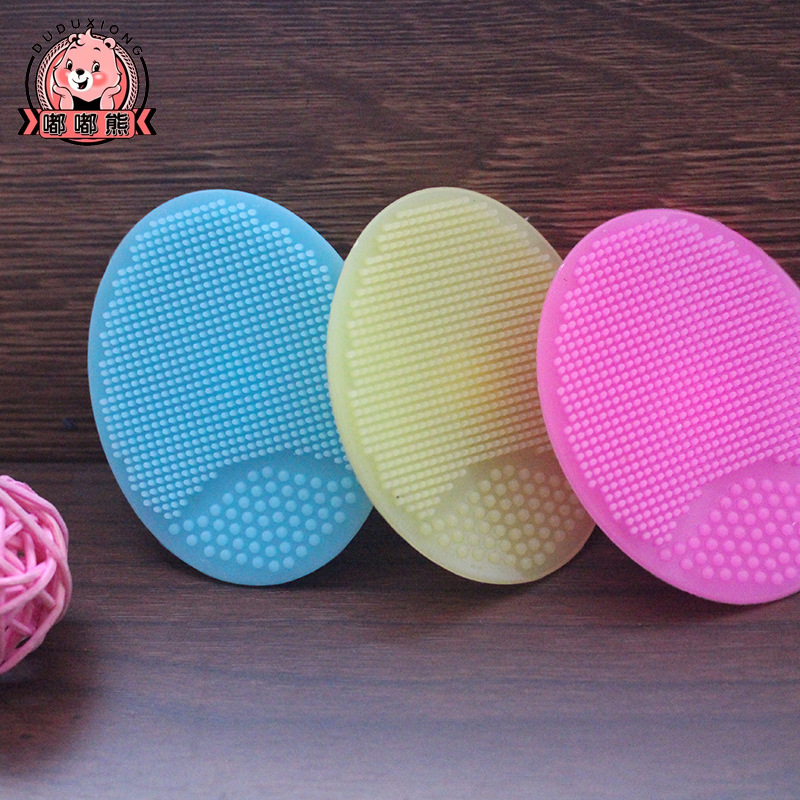 Щетка для купания Dudu Bear Factory для детей, эксфолиирующая массажная щетка, силиконовая щетка для шампуня