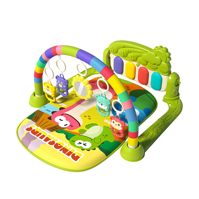 Infant Toy Pedal Piano Fitness Stand 0-1 Year Old Baby Music Piano Game Crawling Mat Southeast Asia Hot Sale