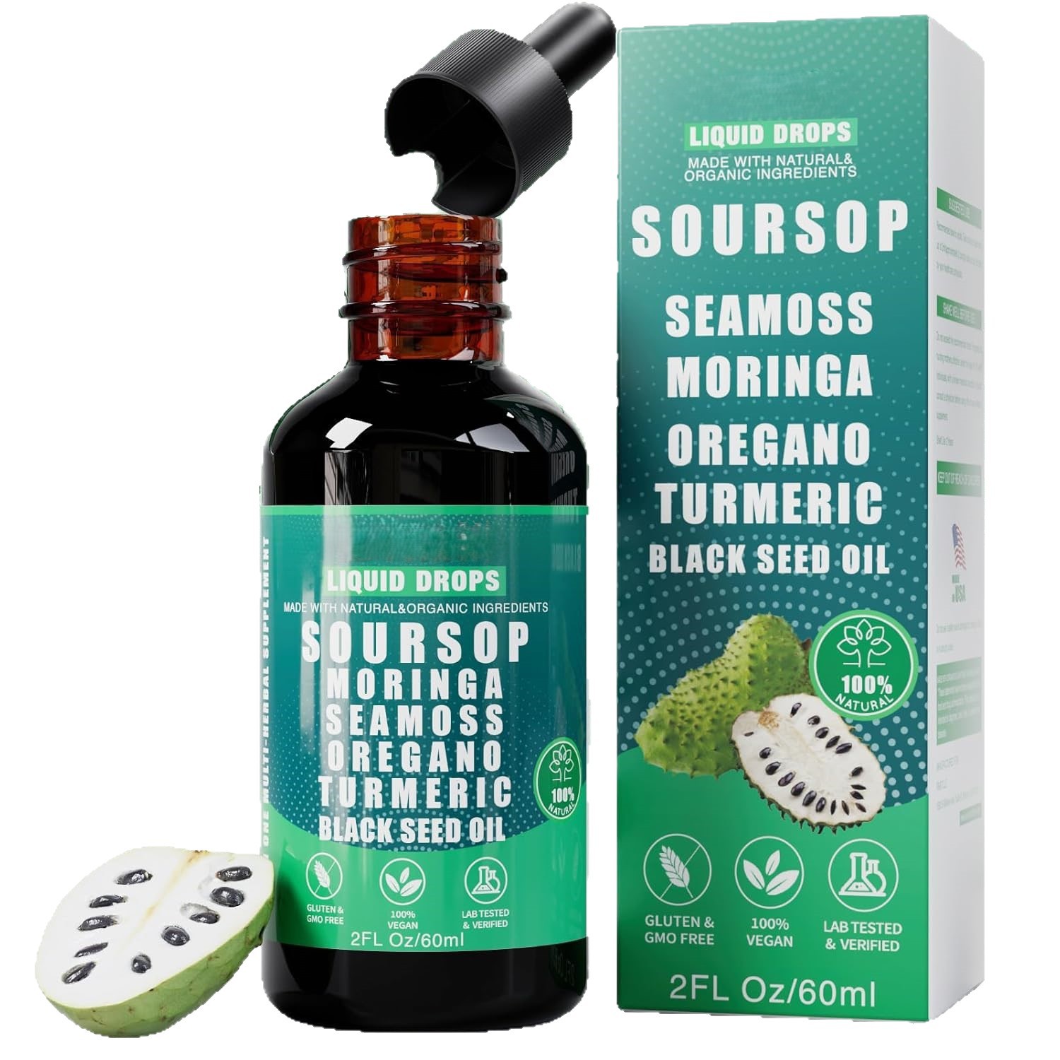 Cross-Border Tk Amazon Best-Selling Fruit and Lychee Drops Brand New 10-in-1 Drops Factory Direct Sales Can Be Customized Oem