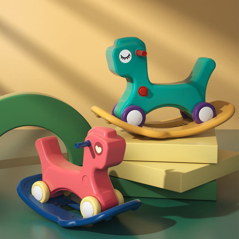 Скандинавская качалка для детей, 2 в 1, подарок для малышей на годик