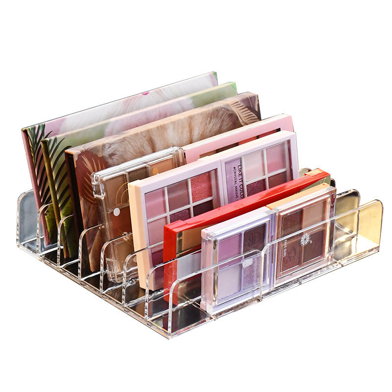 Eye shadow tray storage rack transparent powder box desktop drawer compartment makeup cosmetics storage rack new in stock