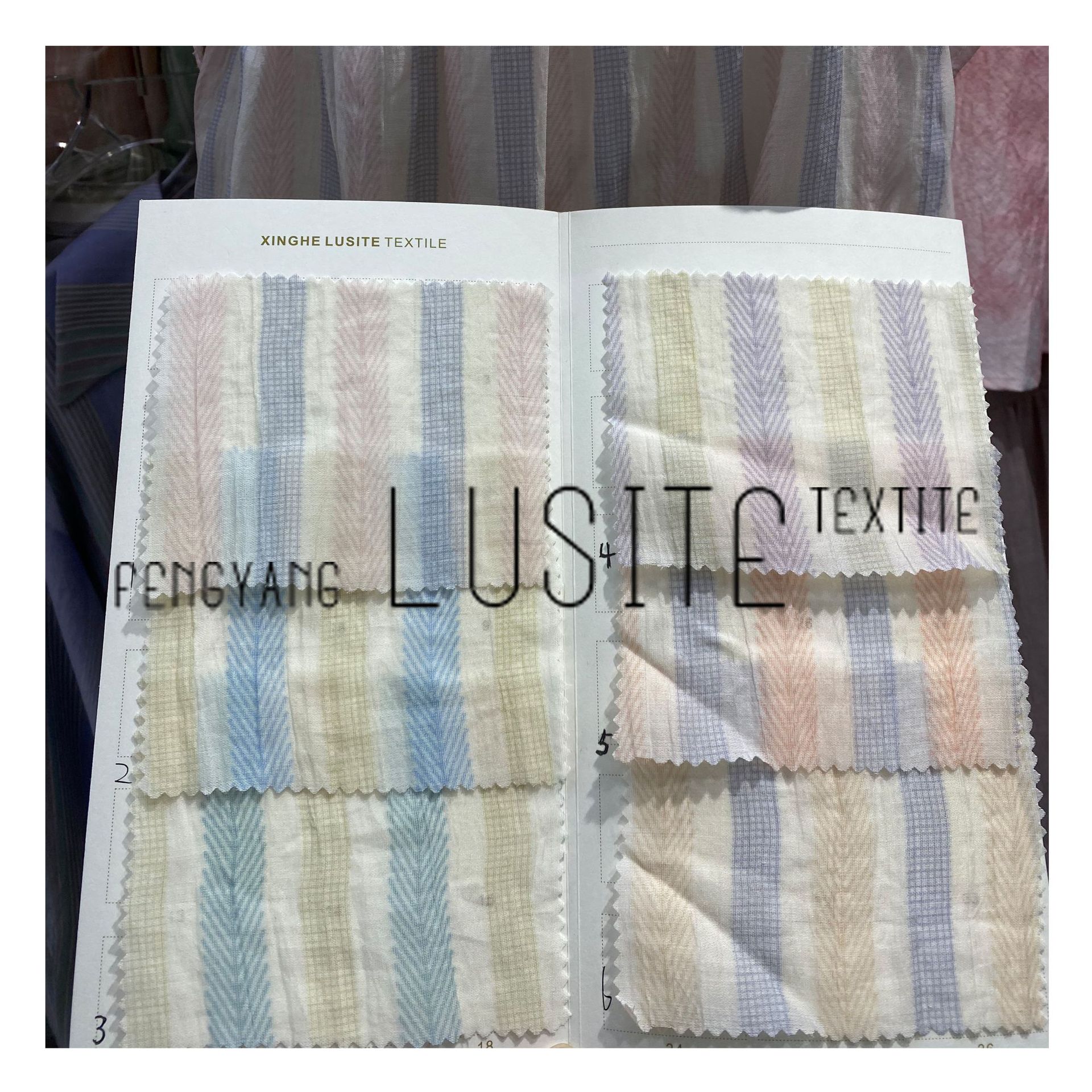 Explosive Tencel Blended Wheat Spike Fabric Shirt suit dress Skirt Small Top Fabric