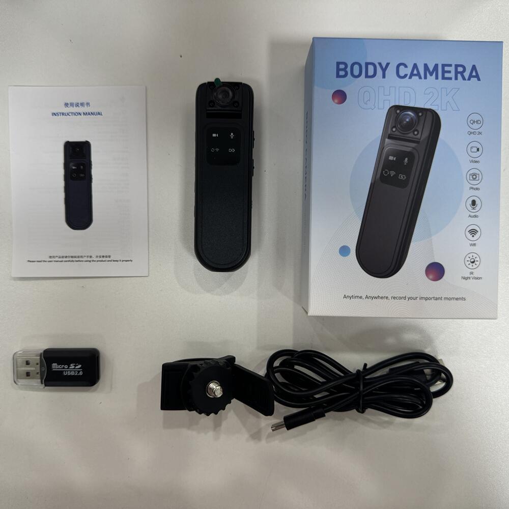 Cross Border HD 2K Camera WiFi Night Vision Electric Vehicle Motorcycle Recorder Portable Backclip Outdoor Camera