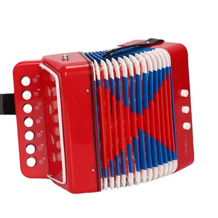 Source Factory Wholesale Abs 7-Key 2-Bass Kidsren's Accordion Kidsren's Keyboard Musical Instrument Asia