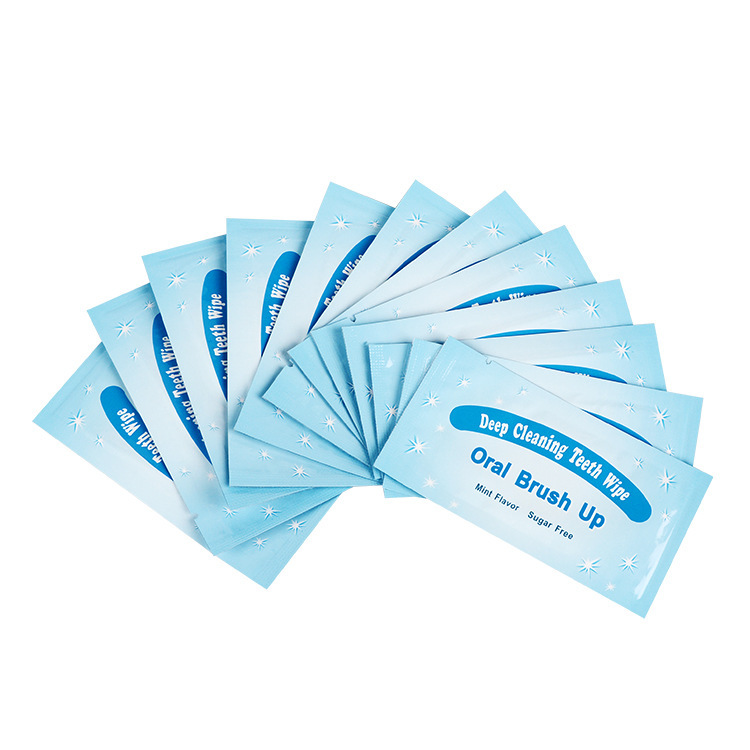 Finger Cots Wipe Oral Cleaning Cloth to Clean Teeth and Remove Tooth Stains