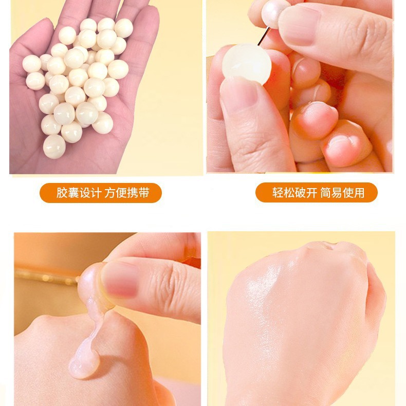 Yainlu anti-wrinkle pills white truffle recombinant collagen essence milk firming moisturizing capsule essence manufacturer