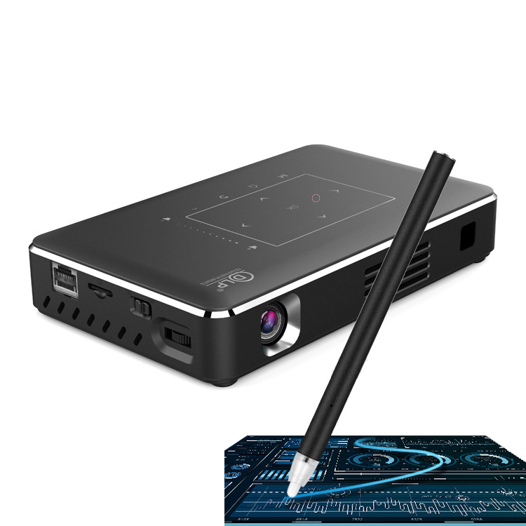 P10 2-е поколение 4K HD DLP мини смарт микро проектор портативный дом андроид проектор с сенсорным экраном