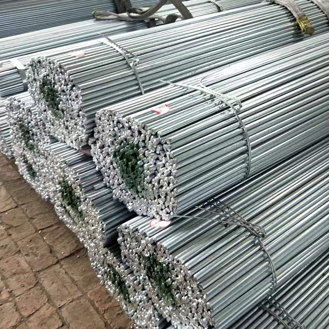 Guizhou Spot Hot-Dip Galvanized Round Steel 10-20mm Grounding Photovoltaic Factory Building 304 Round Rod 45 # Solid Round Steel