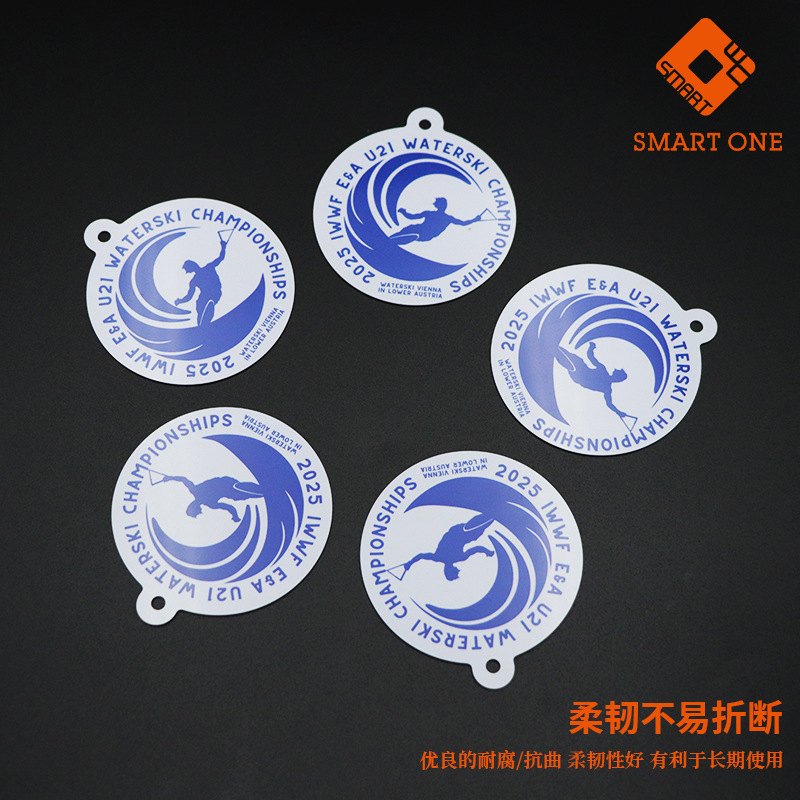 One-Core Special-Shaped Card Customized Transparent Cut Out Rotating Card Customized Pvc Tag Door Plate City Travel Peripheral Card