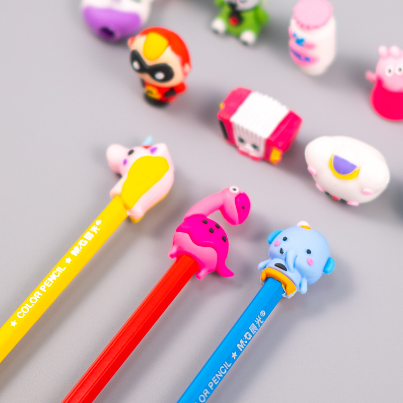 45mm pencil head doll twisted egg 4.5cm small size twisted egg ball 2 yuan twisted egg machine ball candy machine blind box toy egg