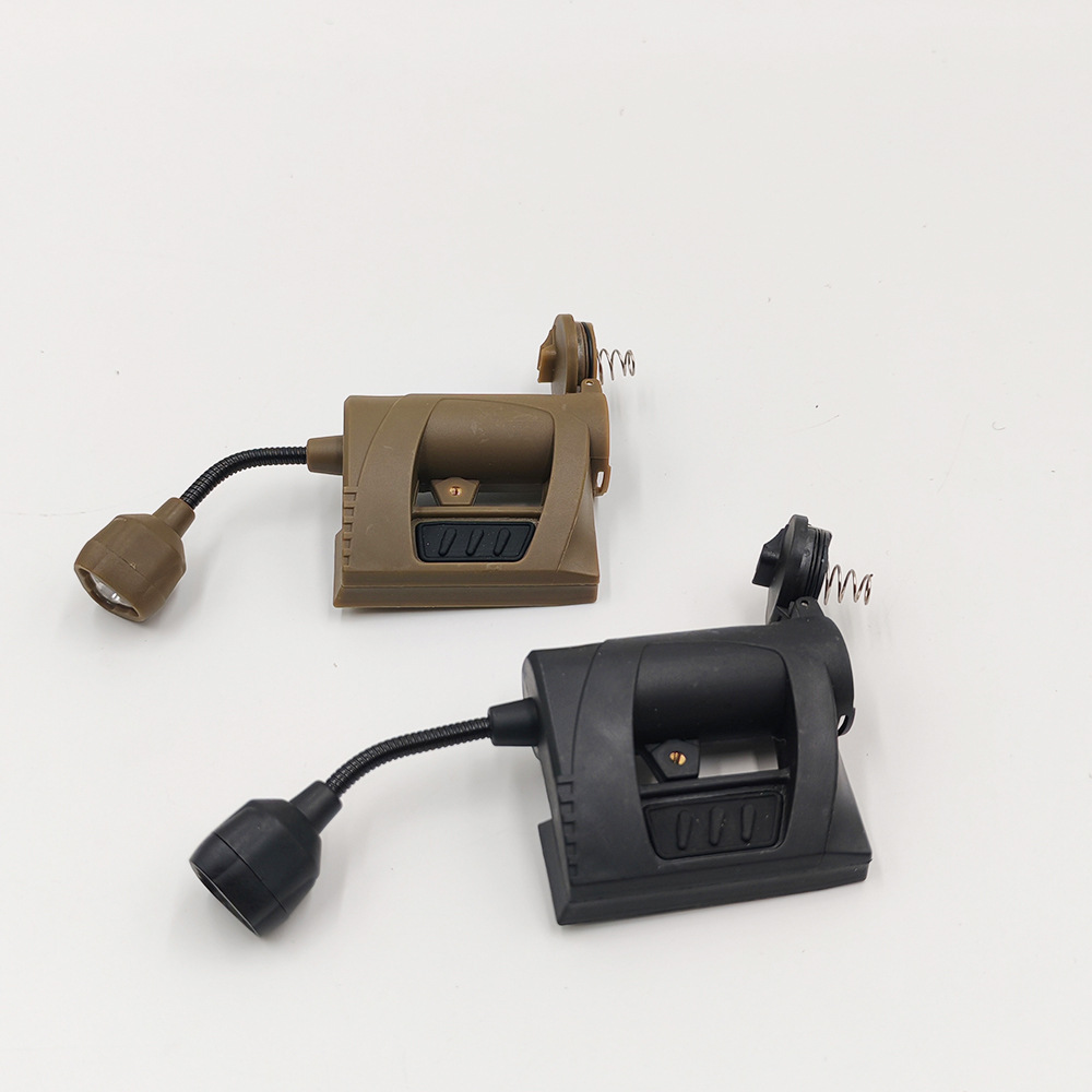 Tactical Helmet Signal Light Four-color Snake Light MPLS CHARGE Fit FAST Helmet IR Foe or Foe Identification Light