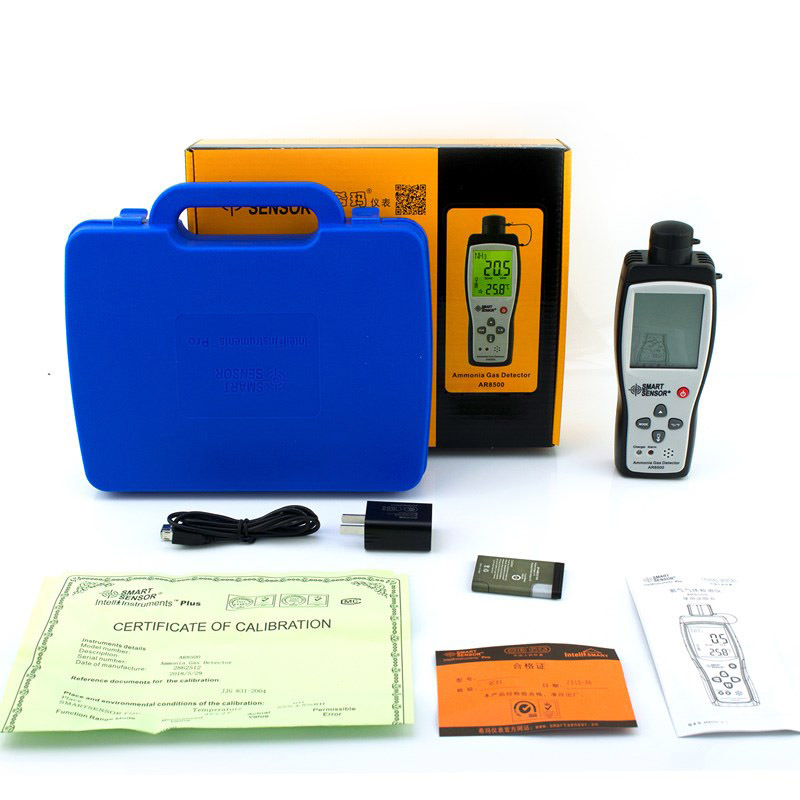 Xima Ar8500 Ammonia Detector Digital Display Ammonia Tester Alarm Nh3 Content Ammonia Gas Measurement