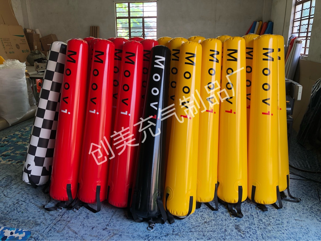 Factory Direct Sales Wholesale Outdoor Water Sports Inflatable Buoy Triangle Buoy Water Race Pile Floating Ball