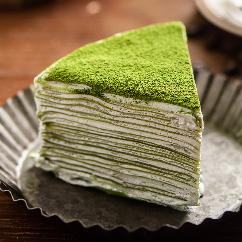 Hundred Diamond Matcha Powder 80g Cake Baking Ingredients Green Tea Powder Brewed Edible Milk Tea Snowflake Crispy Nougat