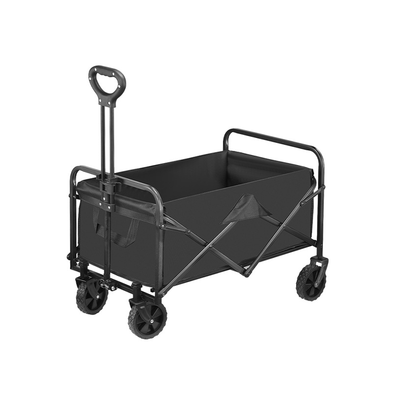 Camping Cart, Stall Cart, Outdoor Foldable Cart, Camper Cart, Convenient Folding Cart for Travel