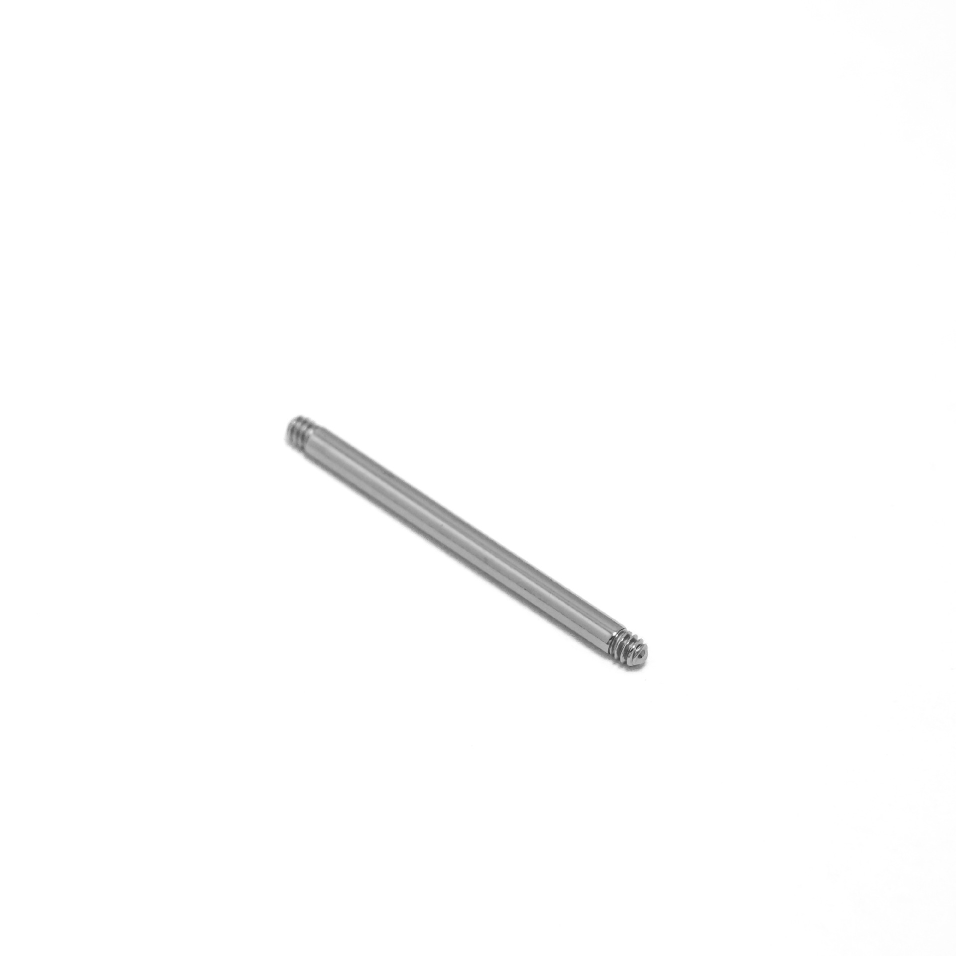 Piercing Jewelry External Threaded Straight Rod Screw Ear Bone Nail Rod Cross-Border Seller Source Factory Goods in Stock Direct Delivery