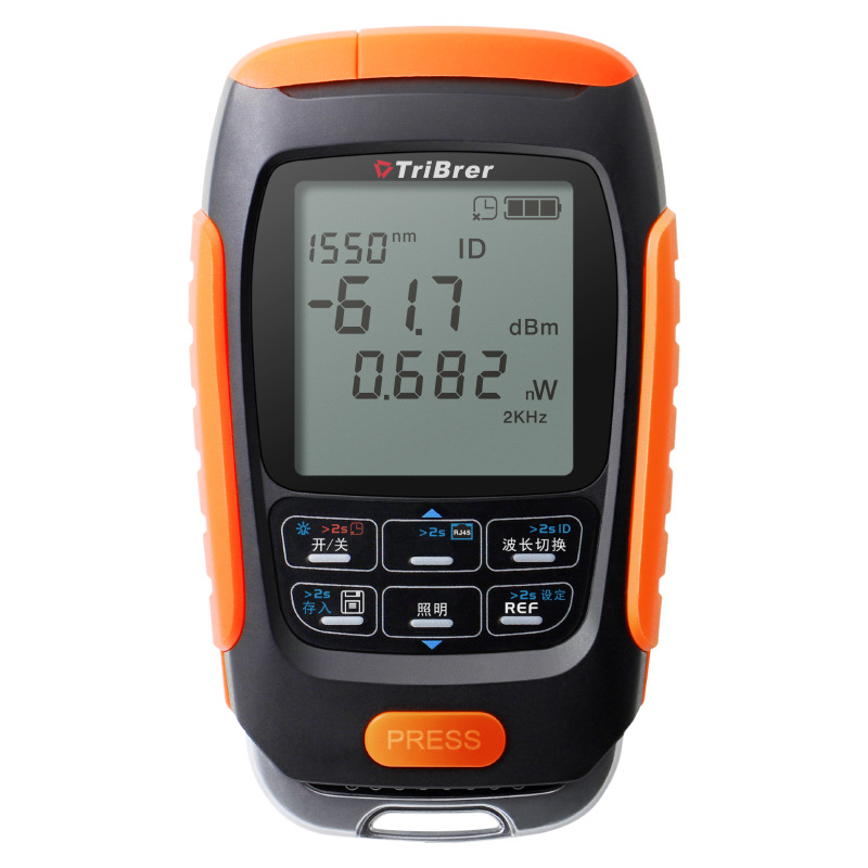 Shanghai Xinyi TriBrer Optical Power Meter Red All-in-One High Precision Charging Three-in-One Optical Fiber Pen