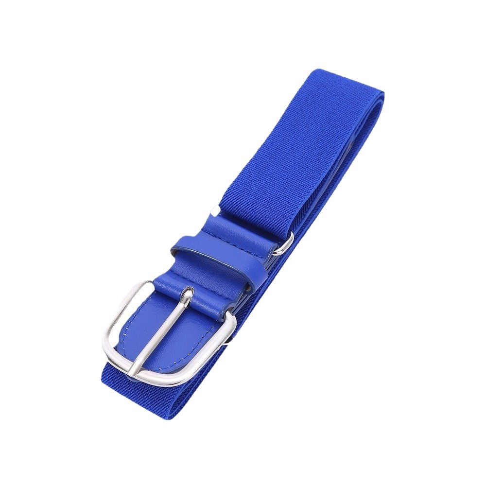 Teen Elastic Baseball Belt Elastic Softball Elastic Belt Fashion Decorative Alloy Belt Wholesale