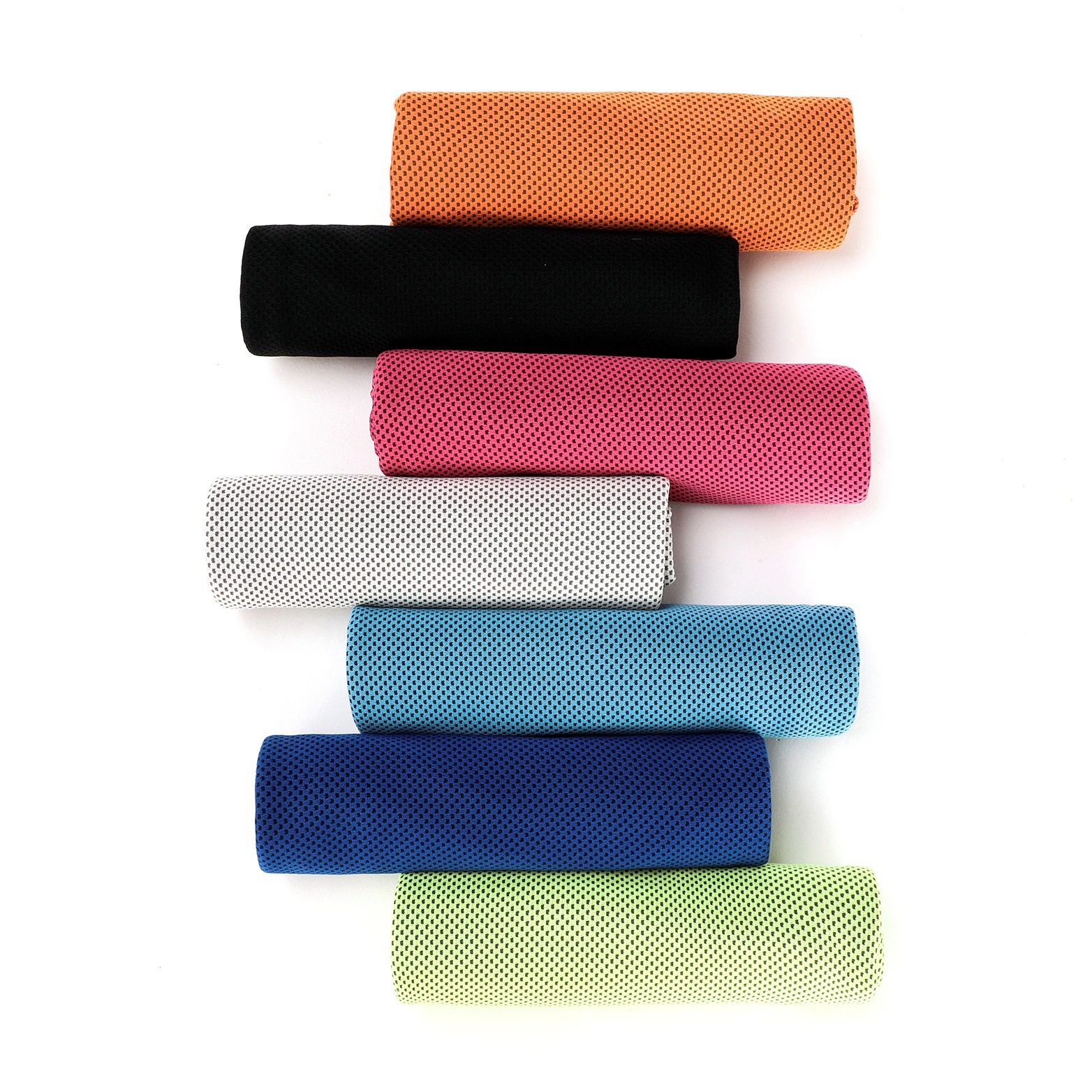 Cross-border ice cooling towel ice silk sports towel cool fitness quick-drying towel custom logo ice cooling cool towel