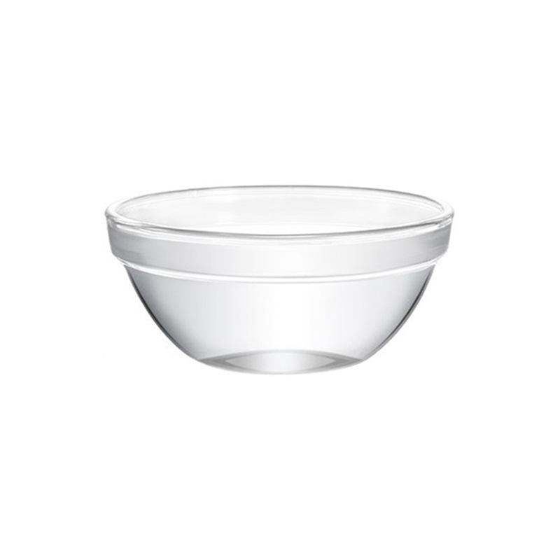 Bowl Cake Glass Bowl Wholesale Restaurant Household Jelly Pudding Horseshoe Cake Grinding Bowl Beauty Salon Transparent Oil Bowl