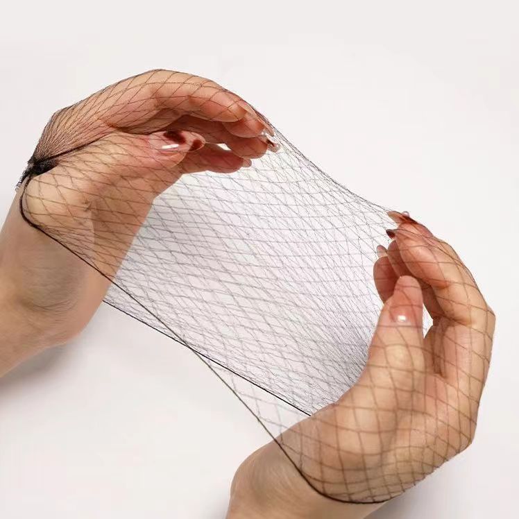 5mm Invisible Hair Net Wholesale Photo Studio Ballet Dance Net Manufacturer Direct Sales High Elasticity Ultra-Fine Hair Net