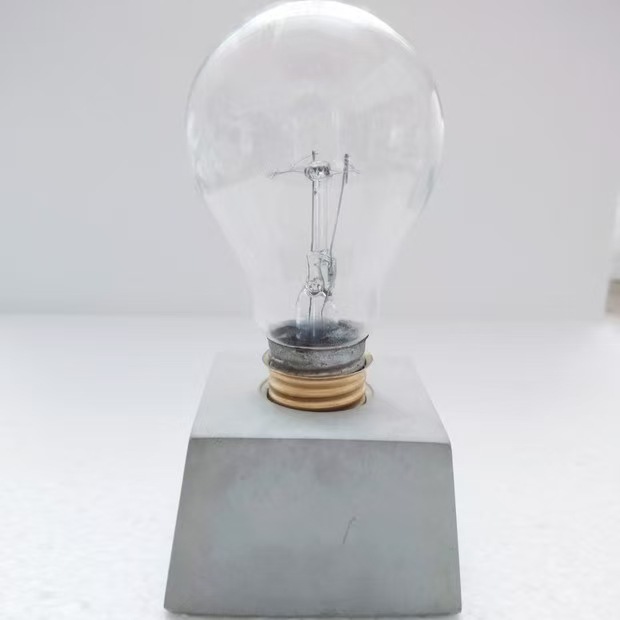 Customized Modern Simple Lampshade Bar B&B Mixed Earth Handmade Handicrafts Home Furnishings Cement Lamp Holder