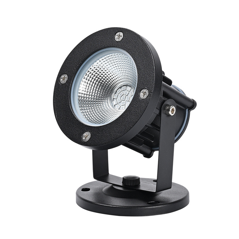 Waterproof Purple Light Outdoor Led Fluorescent Effect Tree Lighting Landscape Lighting Garden Courtyard Ground Lamp Floodlight