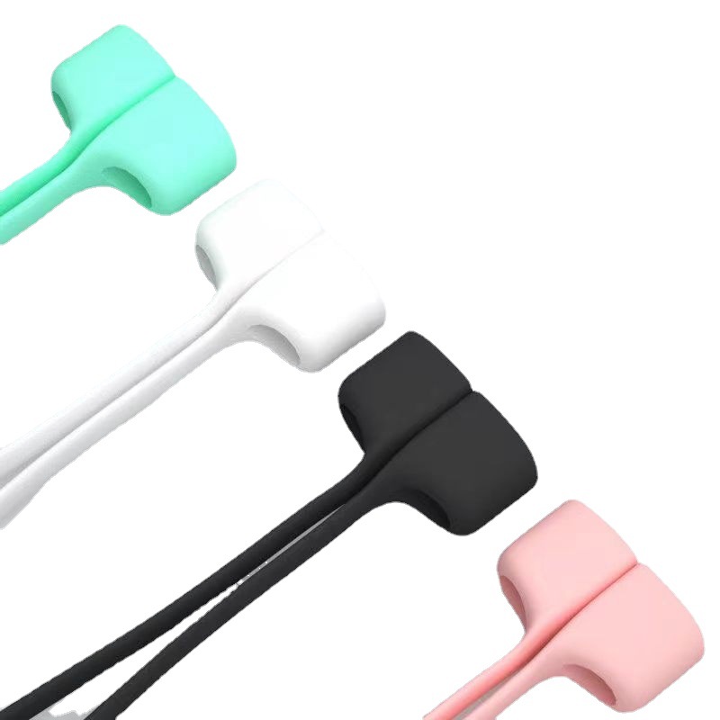 Suitable for AirPods Anti-Lost Rope Apple Bluetooth Headset Anti-Lost Line Bluetooth Headset Magnetic Anti-Lost Silicone Lanyard