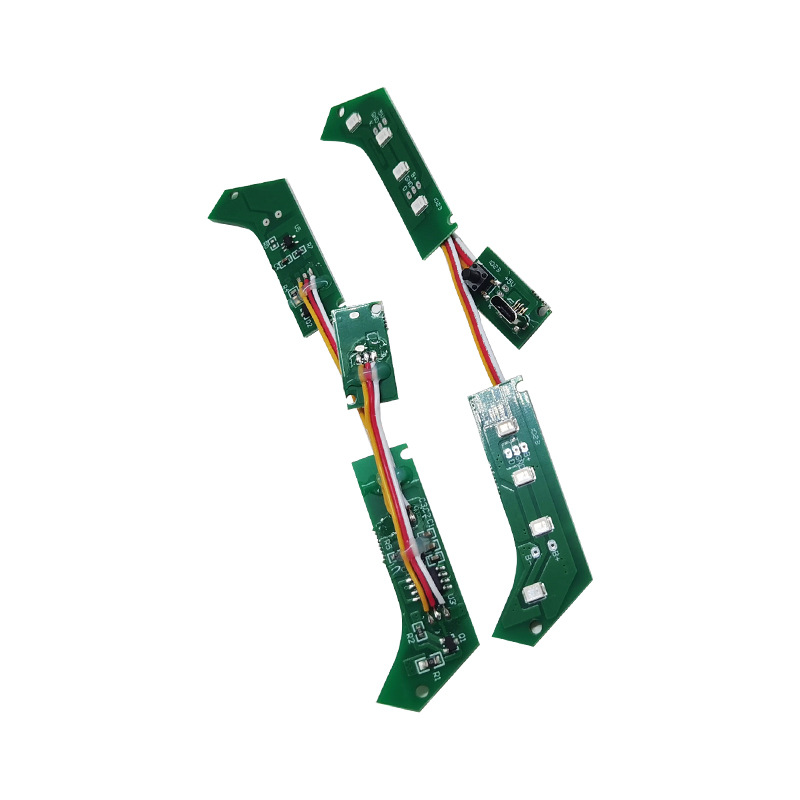 Светодиодный красный предупредительный свет 3.7V с батареей, световой индикатор, решение для разработки и производства источника света