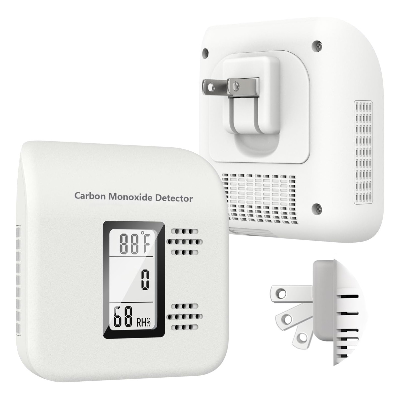 3-в-1 складной подключаемый детектор угарного газа, Yc401Pro, детектор угарного газа