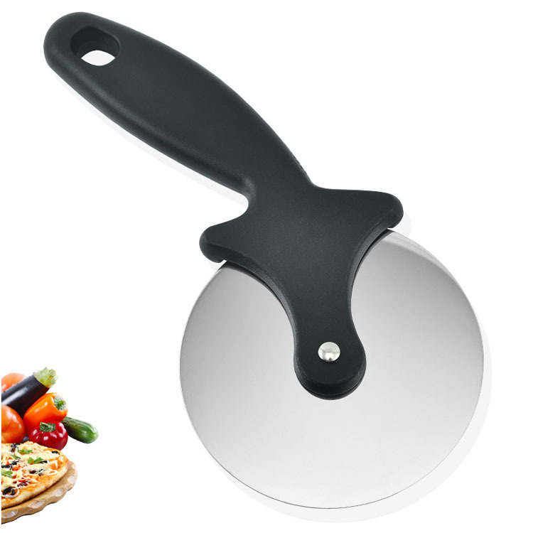 Thin-Handled Pizza Cutter with Plastic Handle, Pizza Roller Cutter, Pizza Cutting Tool, Pizza Knife, Pizza Slicer
