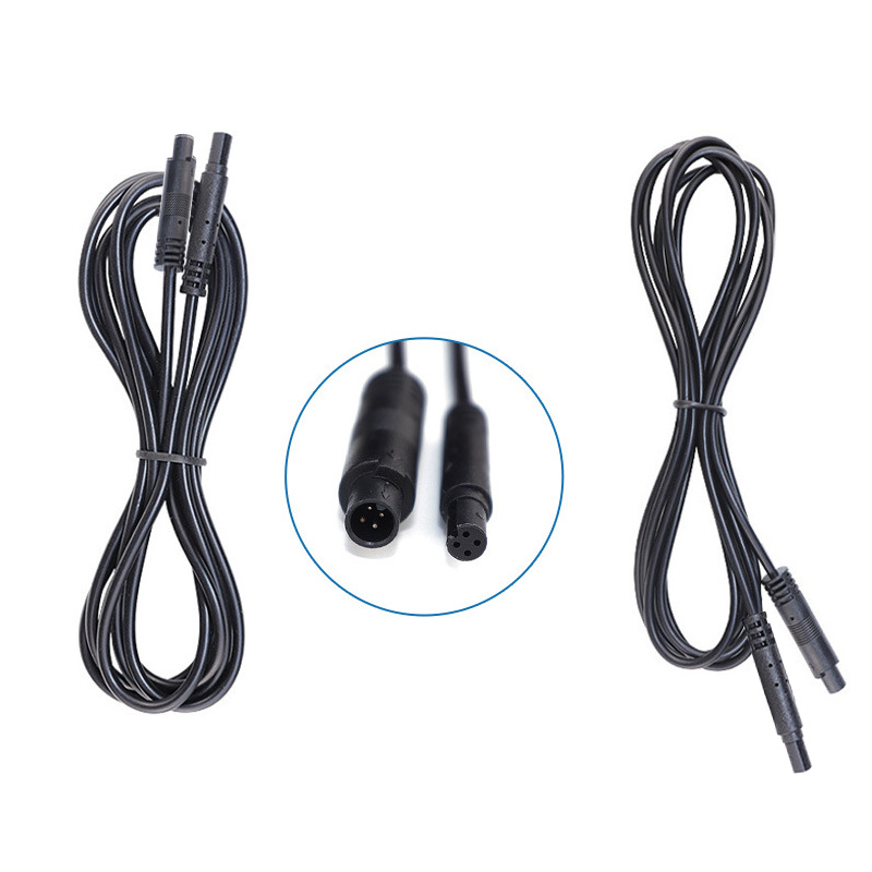 Applicable to BMW male-to-female cable driving recorder 4-core 4P reversing camera video signal extension cable
