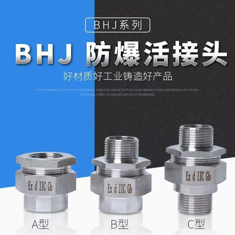 Bhj Explosion-Proof Union Bhj-3/4-B a Type C Type 6 Points Dn20 Union Galvanized White Carbon Steel
