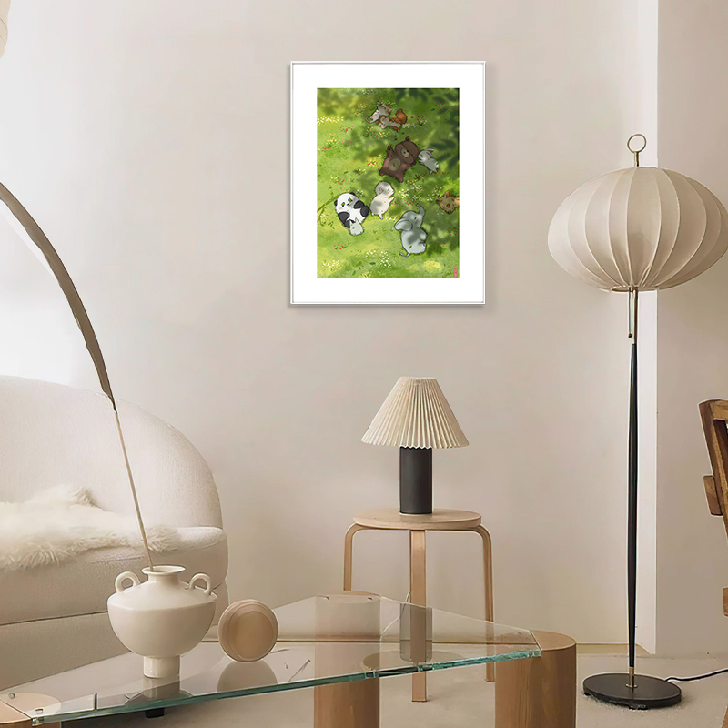 ♔ 【New Product Special Offer】Wang Shengli's "Resting under the Tree" Panda Animal Series Signed Edition Limited Edition