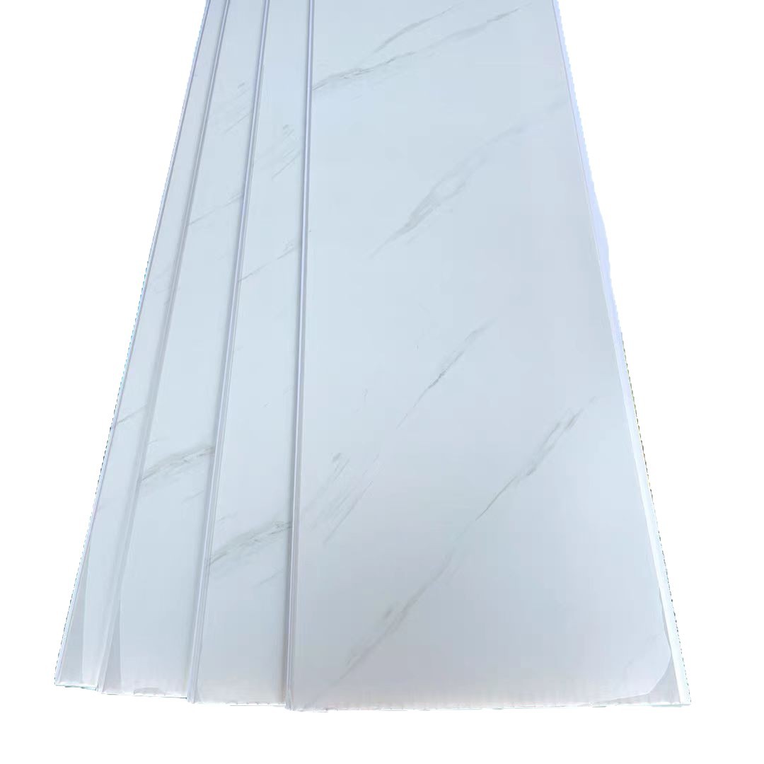 Pvc Plastic Gusset Integrated Ceiling Ceiling Kitchen Bathroom Bedroom Decoration Waterproof and Moisture-Proof Factory Direct Sales