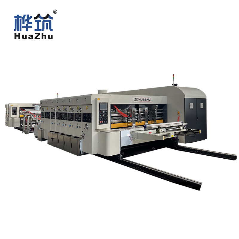 High-Speed Carton Printing Machine, Fully Automatic Slotting, Die-Cutting, Inkjet Printing and Forming All-In-One Machine, Carton Factory Production Line