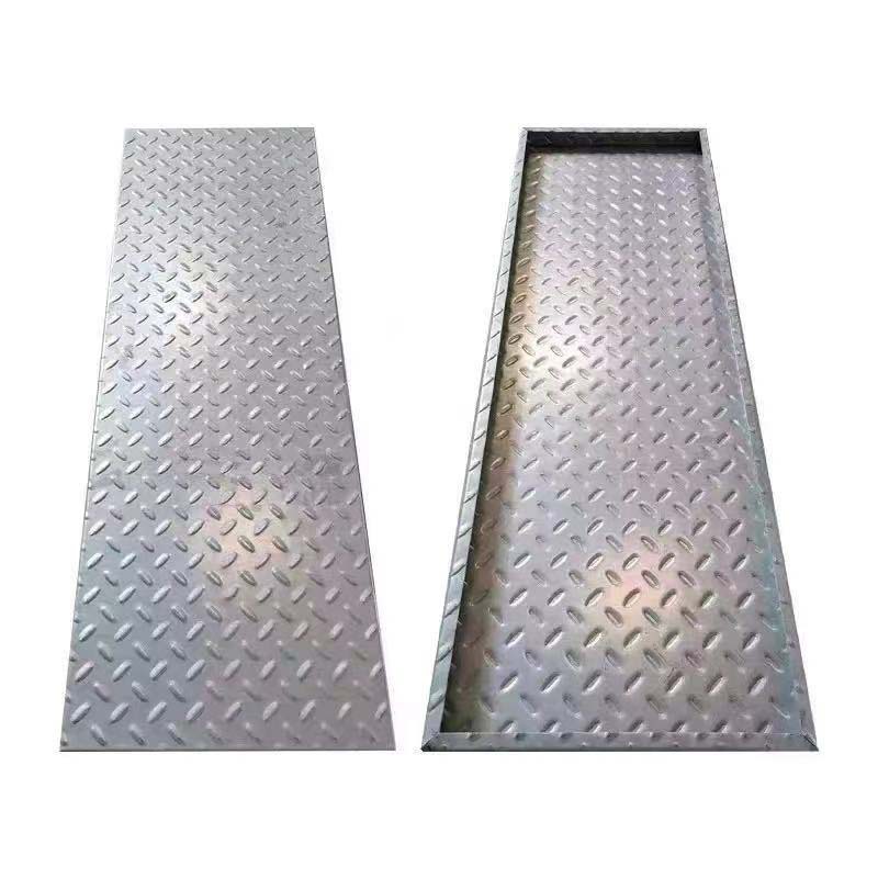 Photovoltaic roof operation and maintenance pedal anti-skid plate roof zinc aluminum magnesium operation and maintenance walkway plate zinc aluminum magnesium photovoltaic roof cover plate