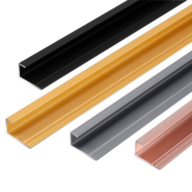 5/6/8/9 cm Wood Veneer Edge Strips, Wall Panel Edge Strips, Aluminum Alloy Decorative Wall Panels, Carbon Crystal Panels