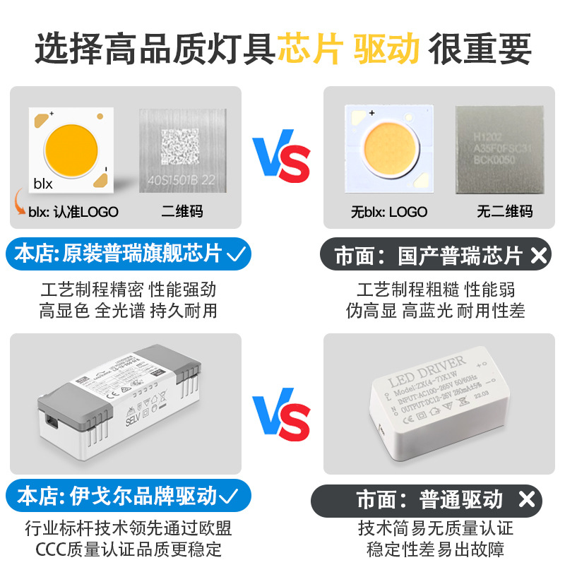 Borderless Spotlight Embedded Cocoa Custard Spring Rain Latex Paint Same Color Medieval Cream Style Anti-Glare Purui Downlight