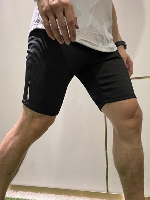 Running Marathon Compression Shorts Men's Quick-drying Tight-fit High-elastic Summer Athletics Training Pants for Sports Students